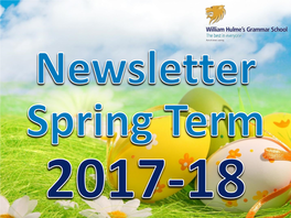 Spring Term Newsletter 2018