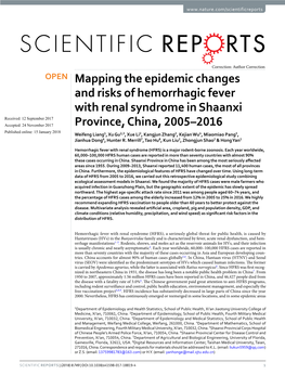 Mapping the Epidemic Changes and Risks of Hemorrhagic Fever With