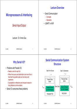 Microprocessors & Interfacing