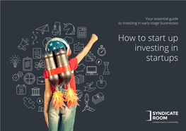 How to Start up Investing in Startups