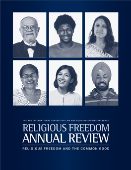 Religious Freedom and the Common Good