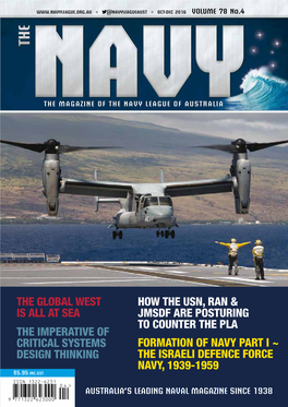 The Navy Vol 78 No 4 Oct 2016