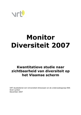 Monitor Diversiteit 2007