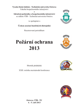 Požární Ochrana 2013