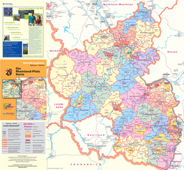 Die Rheinland-Pfalz Karte