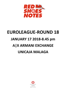 Milano-Malaga Game Notes