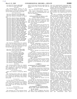 Congressional Record—Senate S1855