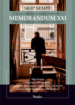 Memorandum Xxi Skip Sempé • Memorandum Xxi Memorandum • Sempé Skip