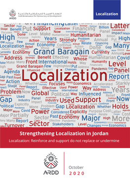 Strengthening Localization in Jordan Localization: Reinforce and Support Do Not Replace Or Undermine