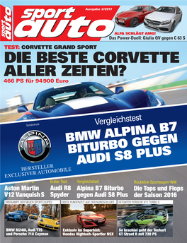 Sport Auto / Ausgabe 2/2017