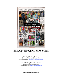 Bill Cunningham New York