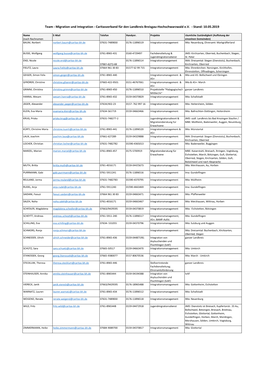 Team - Migration Und Integration - Caritasverband Für Den Landkreis Breisgau-Hochschwarzwald E.V