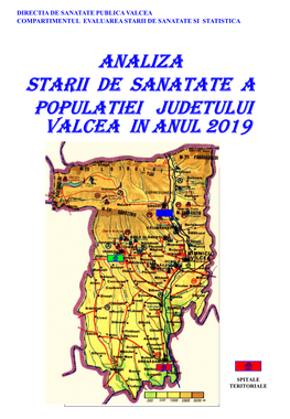 Analiza Starii De Sanatate a Populatiei Judetului Valcea in Anul 2019