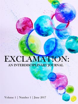 Exclamat!On: an Interdisciplinary Journal