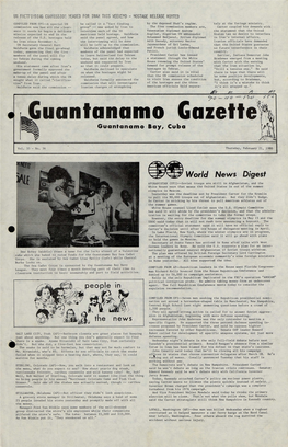 Guantanamo Gazette) Guantanamo Bay, Cuba