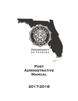 Post Administrative Manual 2017-2018