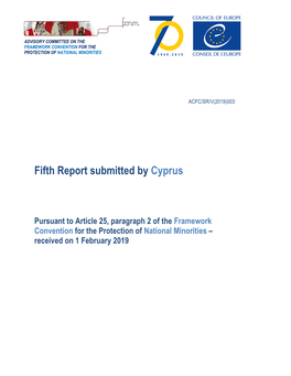 Fifth Report Submitted by Cyprus