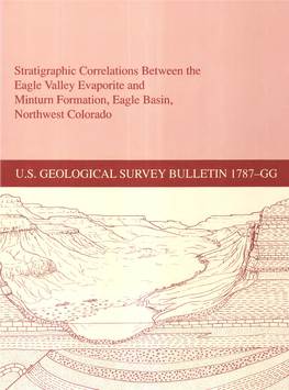 Stratigraphic Correlations Between the Eagle Valley Evaporite and Minturn Formation, Eagle Basin, Northwest Colorado