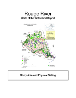 Rouge River State of the Watershed Report