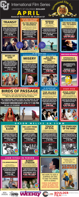 Birds of Passage