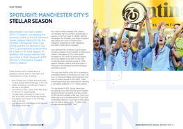 Spotlight: Manchester City's Stellar Season