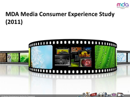 MDA Media Consumer Experience Study (2011)