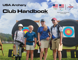 USA Archery Club Handbook