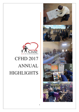 Cfhd 2017 Annual HIGHLIGHTS