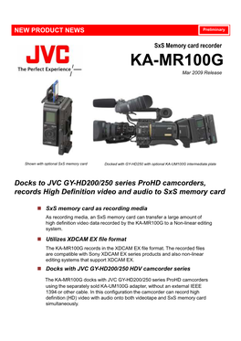 Jvc Ka-Mr100g(A)