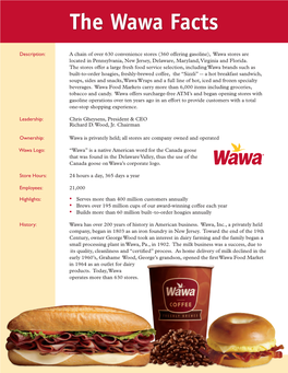 The Wawa Facts