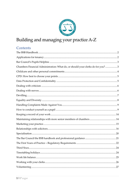 Building and Managing Your Practice AZ