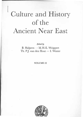 L Culture and History Ancient Near East