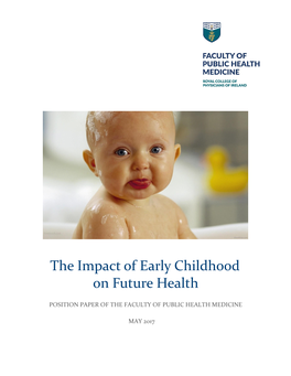 The Impact of Early Childhood on Future Health