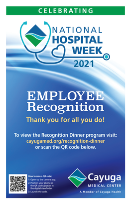 View the Employee Recognition Booklet