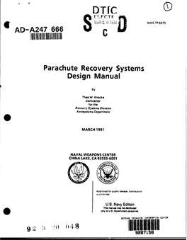 PARACHUTE Recovery Systems Desgin Manual.Pdf