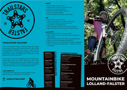 Mountainbike Spor Og På at Øge Kendskabet Til Det at Cykle På Mountainbike