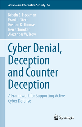 A Framework for Supporting Active Cyber Defense Advances in Information Security