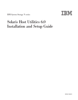 Solaris Host Utilities 6.0 Installation and Setup Guide