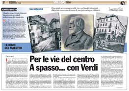 Per Le Vie Del Centro a Spasso... Con Verdi