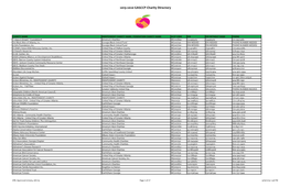 2019-2020 GASCCP Charity Directory