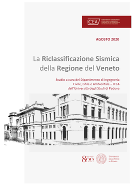 La Riclassificazione Sismica Della Regione Del Veneto