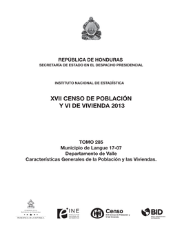 Xvii Censo De Población Y Vi De Vivienda 2013