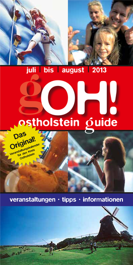 Ostholstein Guide Herzlich Willkommen in Ostholstein!