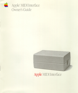 Apple® MIDI Interface to a Macintosh™ Or an Apple IIGS™ Computer