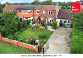 Danum, Breck Street Lane, Seaton Ross, YO42