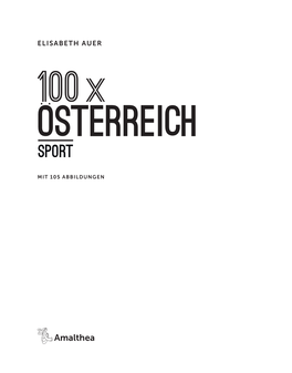 Elisabeth Auer 100 X Osterreich Sport