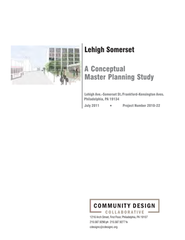 Lehigh/Somerset Conceptual Master Plan