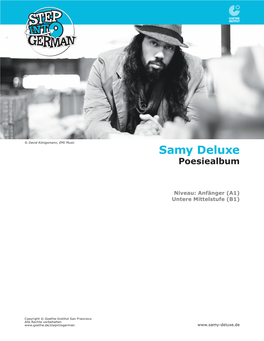 Samy Deluxe Poesiealbum