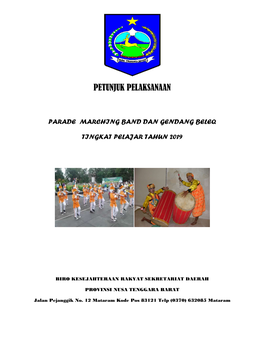 Juklak Parade Senja Tahun 2019