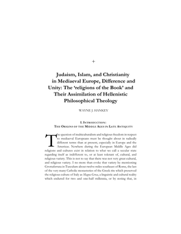 Judaism, Islam, and Christianity Final Pdf.Pdf